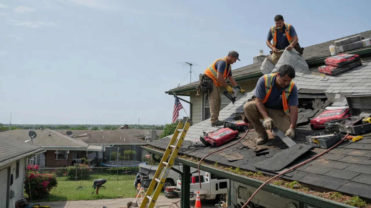 Roof Repair in Kemp, TX near me